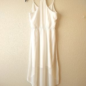 Dress. Spaghetti straps. Cream/white. Size M. Charlotte Russe. Used. Like new.